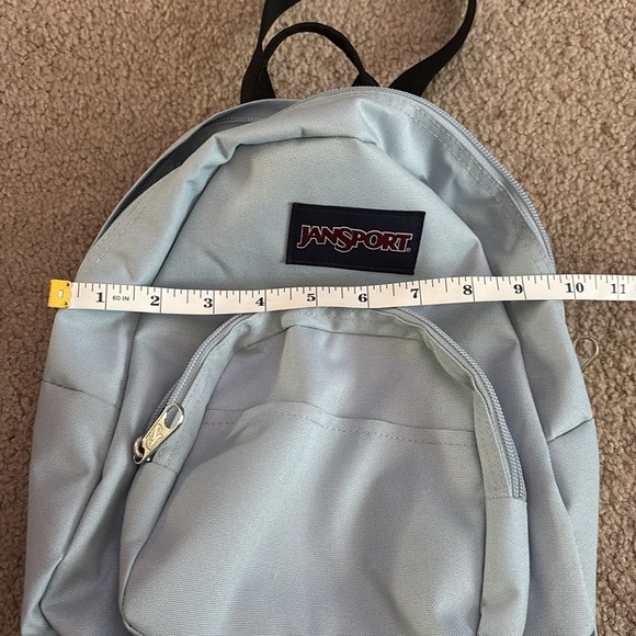 JanSport Mini Sky Blue Backpack - Picture 5 of 8